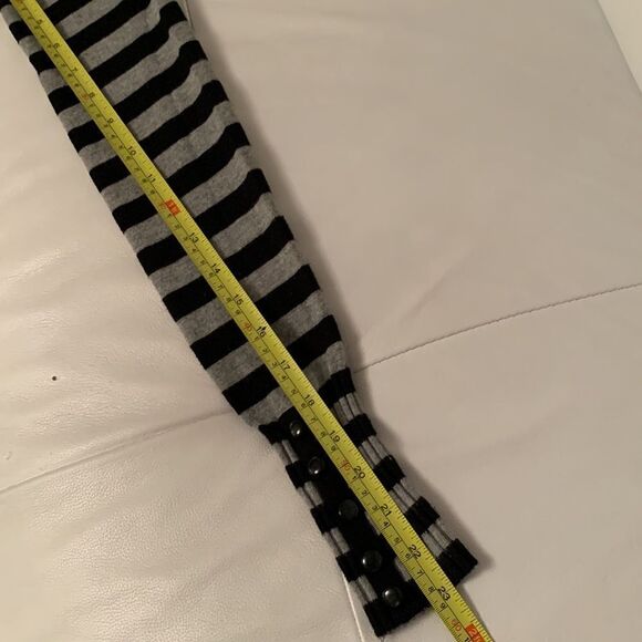 Jessica Ash Striped Long Sleeve Cropped Size XS - Picture 7 of 9